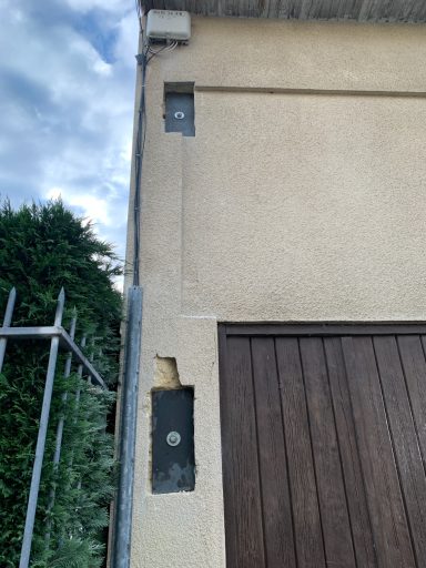 Mise en place de tirants et reprise des fissures - Bègles Mise en place de tirants et reprise des fissures - Bègles